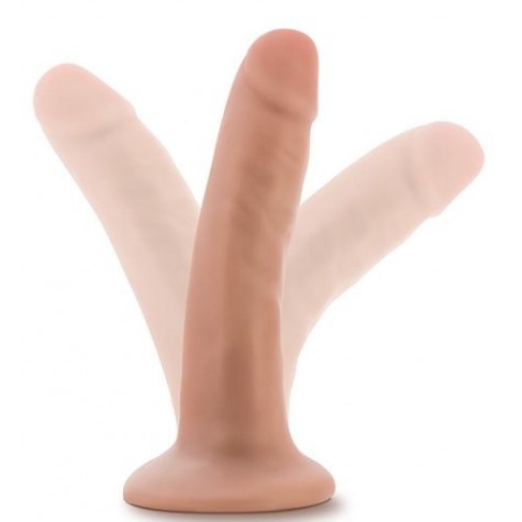 Телесный фаллоимитатор 5.5 Inch Silicone Dildo - 14 см.